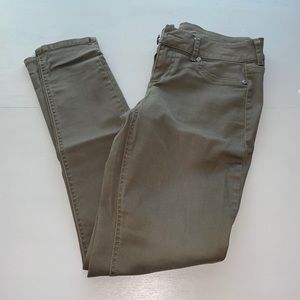 Olive Skinny Jeans